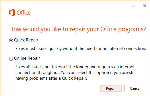 Microsoft Office Repair Ottawa